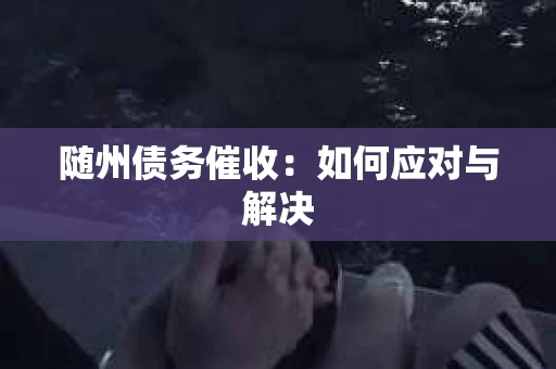 随州债务催收：如何应对与解决