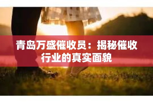 青岛万盛催收员：揭秘催收行业的真实面貌