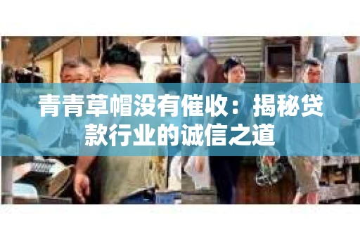 青青草帽没有催收：揭秘贷款行业的诚信之道