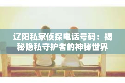 辽阳私家侦探电话号码：揭秘隐私守护者的神秘世界