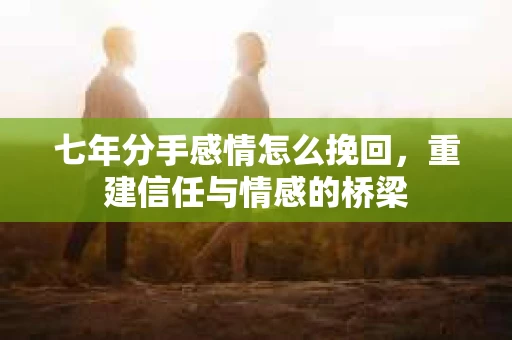 七年分手感情怎么挽回，重建信任与情感的桥梁